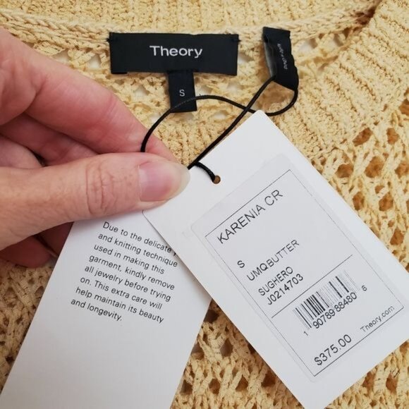 Theory Karenia sughero open knit sweater - Picture 3 of 8